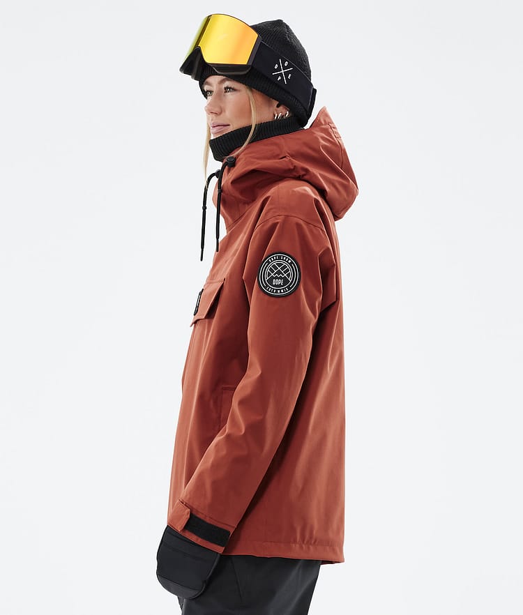 Dope Blizzard W 22 Lumilautailutakki Naiset Rust, Image 6 of 9