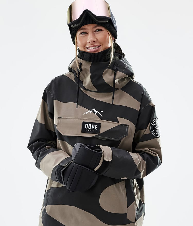 Dope Blizzard W 2022 Laskettelutakki Naiset Pangea Walnut, Image 2 of 9