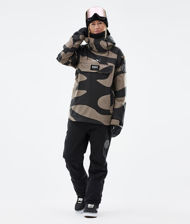 Dope Blizzard W 2022 Lumilautailutakki Naiset Pangea Walnut, Kuva 3 / 9