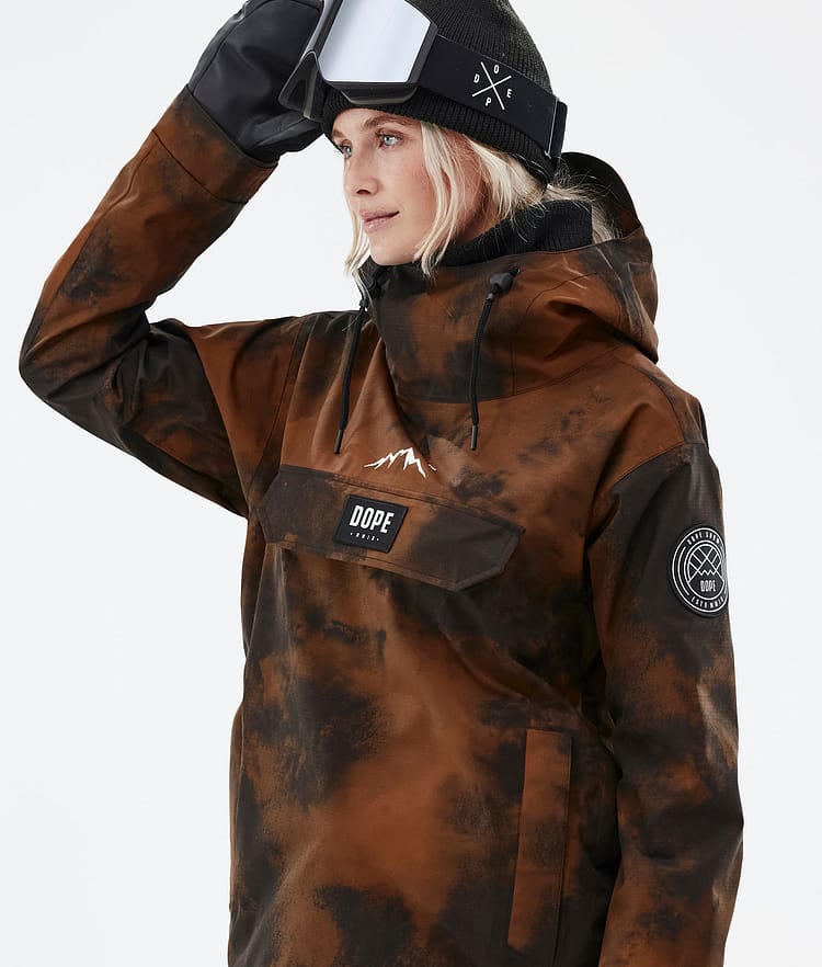 Dope Blizzard W 22 Laskettelutakki Naiset Smudge Orange, Image 2 of 9
