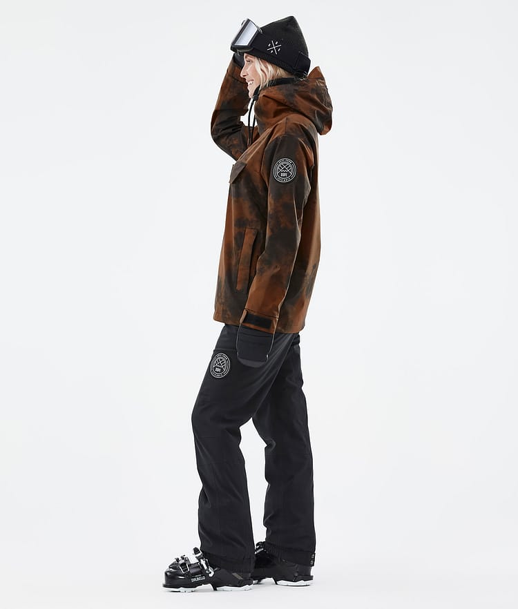 Dope Blizzard W 22 Laskettelutakki Naiset Smudge Orange, Image 4 of 9