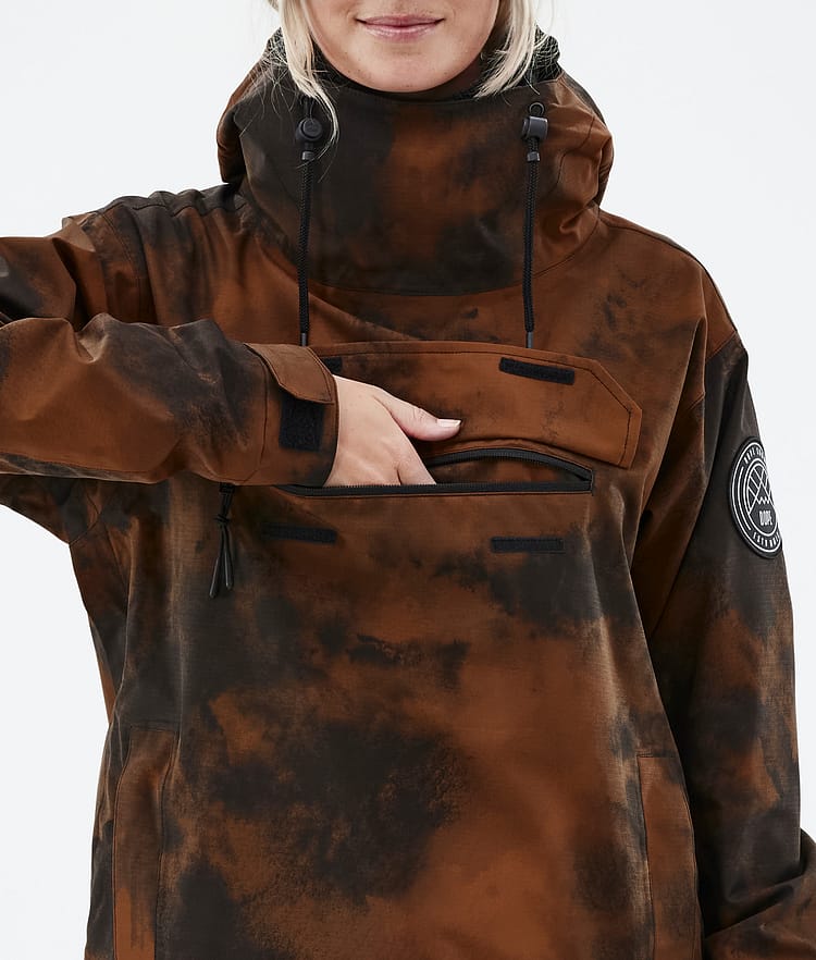 Dope Blizzard W 22 Laskettelutakki Naiset Smudge Orange, Image 9 of 9