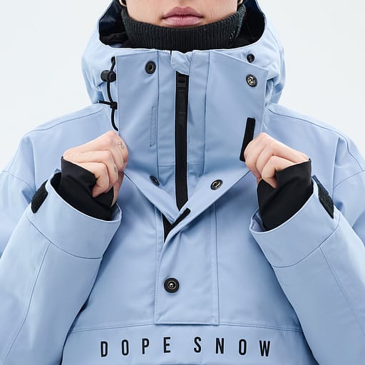 Puolipitkä vetoketju tuplaläpillä Tuotteen pääkuva,