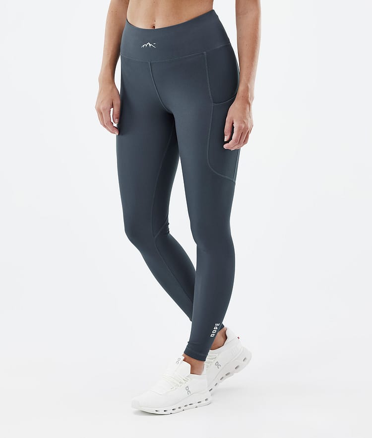 Dope Lofty Tech Leggingsit Naiset Metal Blue, Kuva 1 / 8