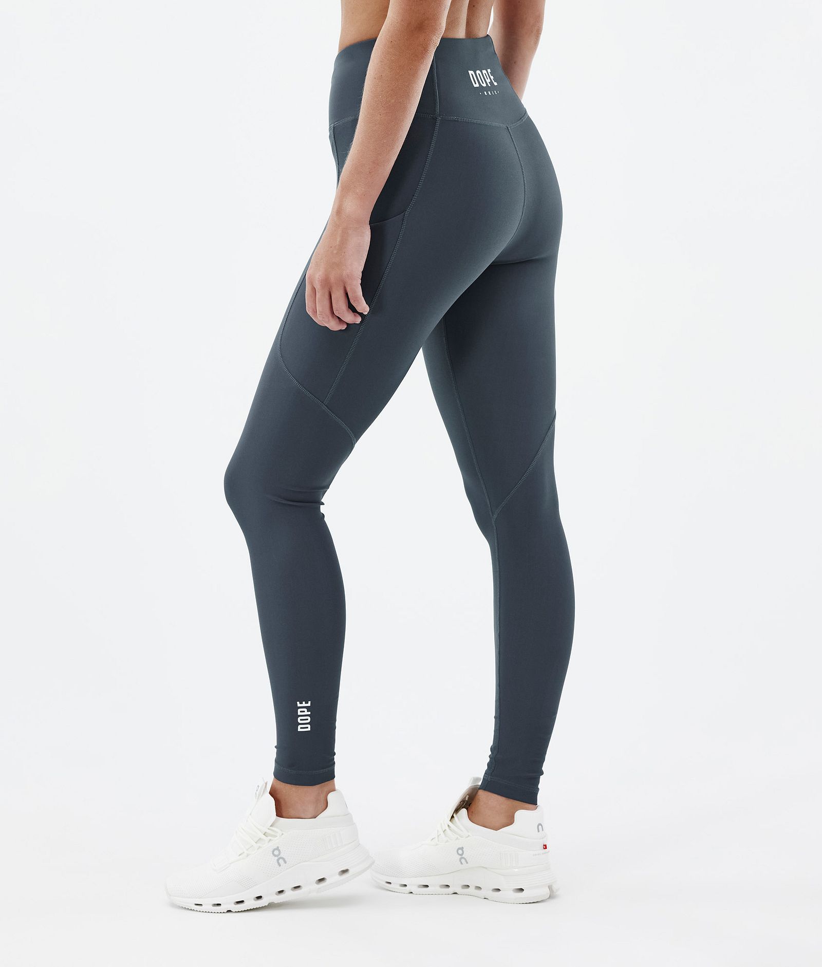 Dope Lofty Tech Leggingsit Naiset Metal Blue, Kuva 2 / 8