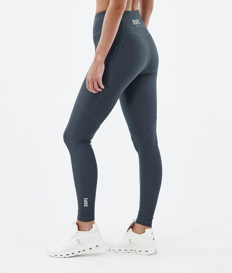 Dope Lofty Tech Leggingsit Naiset Metal Blue, Kuva 2 / 8