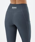 Dope Lofty Tech Leggingsit Naiset Metal Blue, Kuva 7 / 8