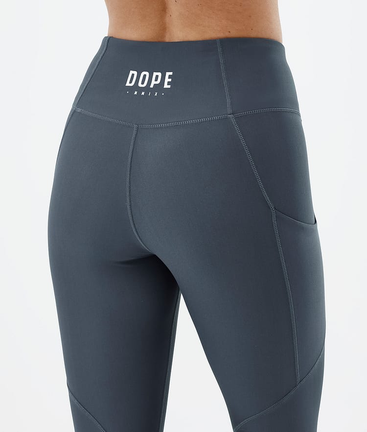 Dope Lofty Tech Leggingsit Naiset Metal Blue