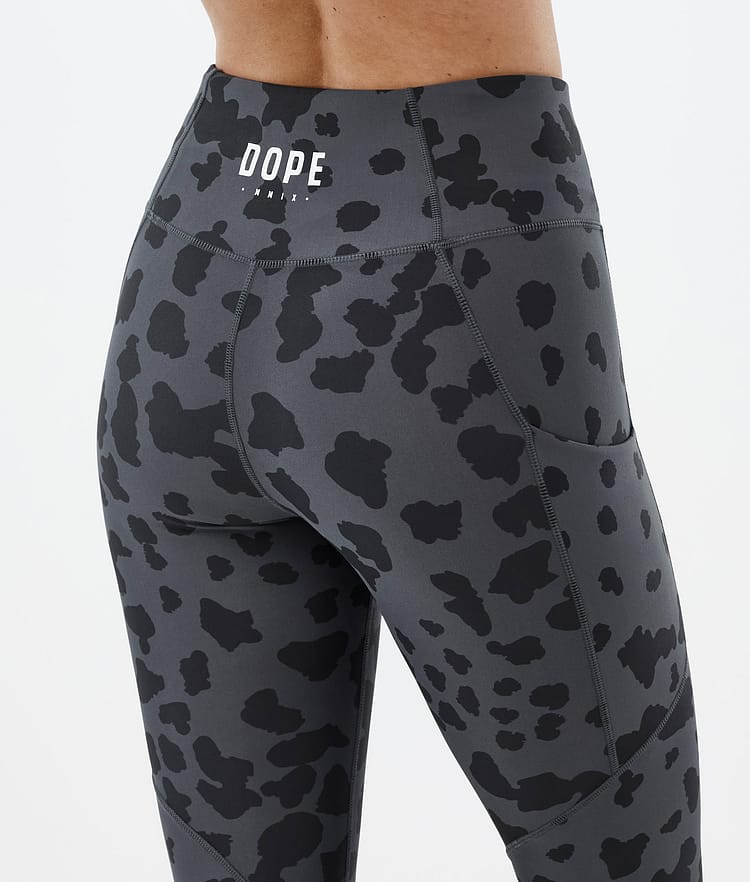 Dope Lofty Tech Leggingsit Naiset Dots Phantom, Kuva 7 / 8