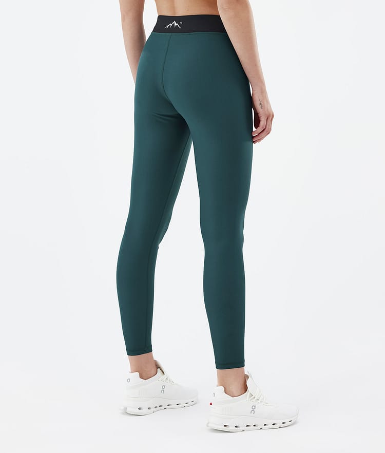 Dope Razor Leggingsit Naiset Bottle Green, Kuva 2 / 7