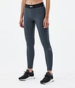 Dope Razor Leggingsit Naiset Metal Blue