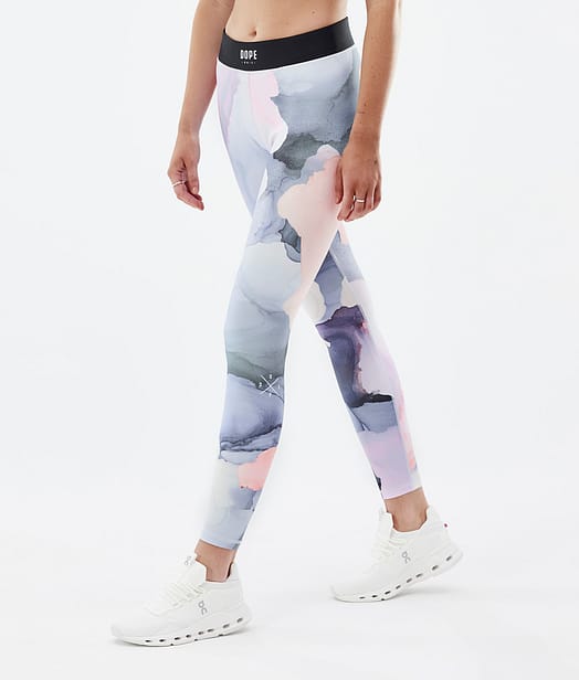 Dope Razor Leggingsit Naiset Blot Peach