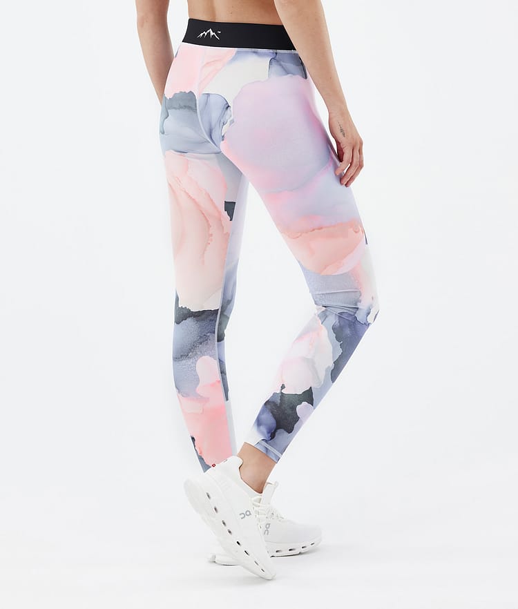 Dope Razor Leggingsit Naiset Blot Peach, Kuva 2 / 7