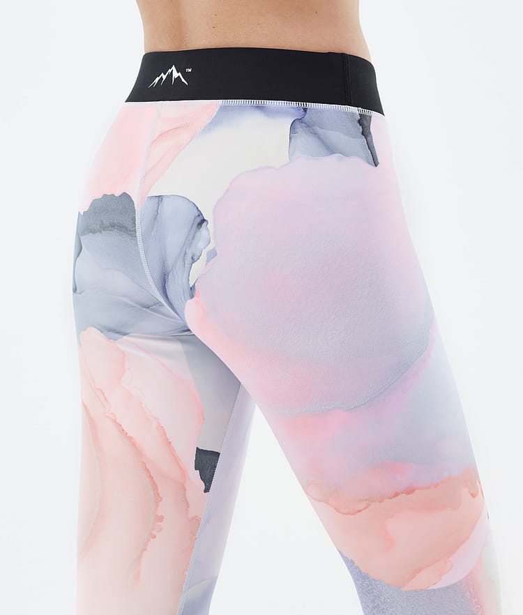 Dope Razor Leggingsit Naiset Blot Peach, Kuva 6 / 7
