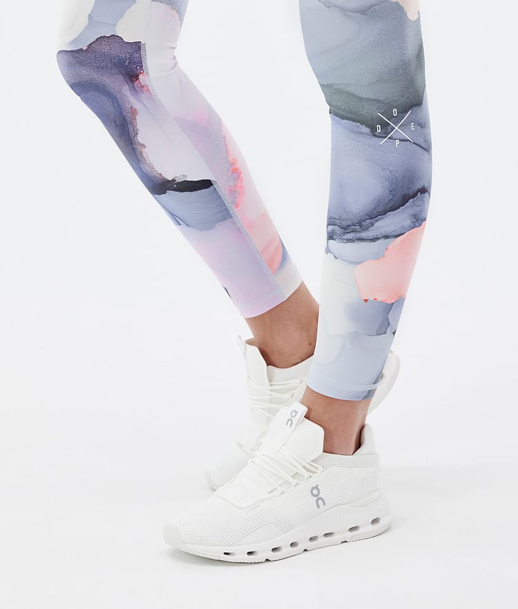 Dope Razor Leggingsit Naiset Blot Peach