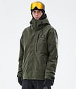 Dope Blizzard Full Zip 24 Lumilautailutakki Miehet Olive Green