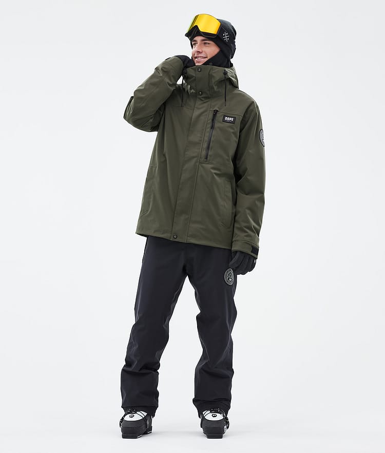Dope Blizzard Full Zip 24 Laskettelutakki Miehet Olive Green, Kuva 2 / 9