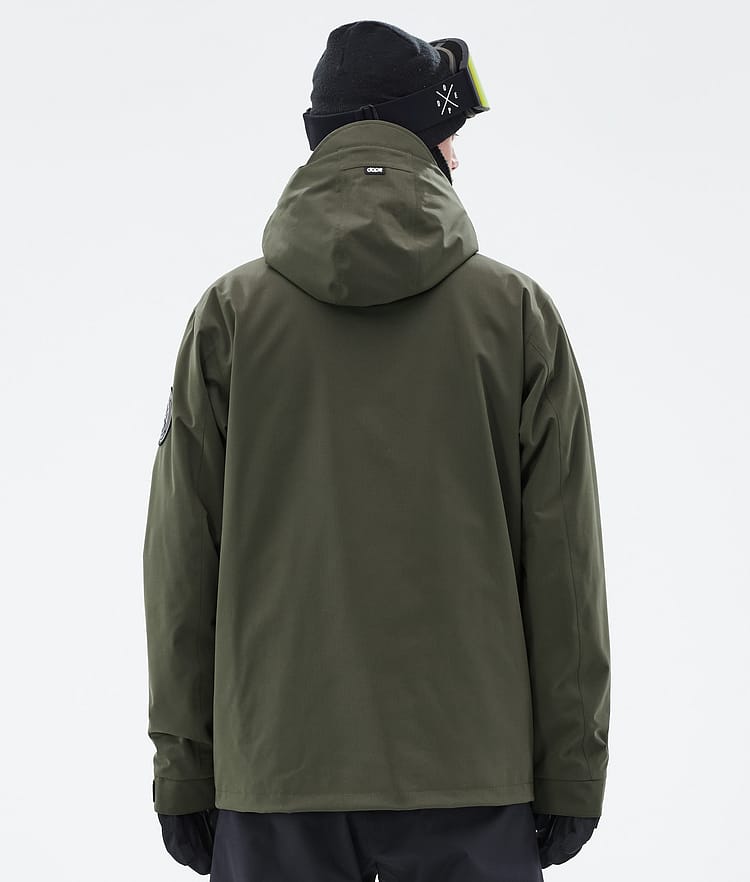 Dope Blizzard Full Zip 24 Lumilautailutakki Miehet Olive Green, Kuva 6 / 9