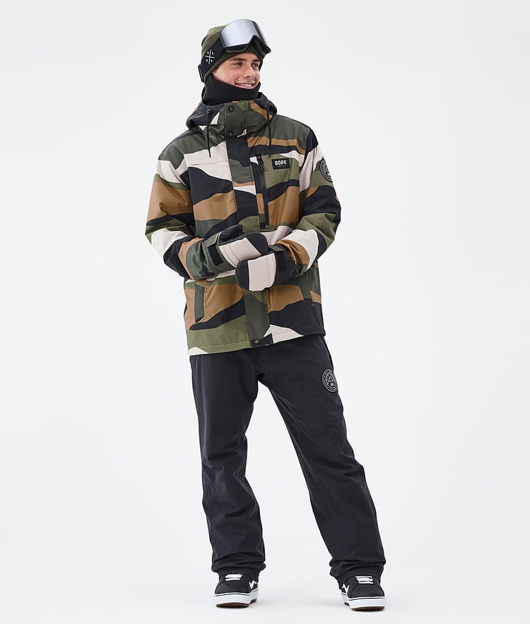 Dope Blizzard Full Zip Lumilautailutakki Miehet Shards Gold Green, Image 2 of 9