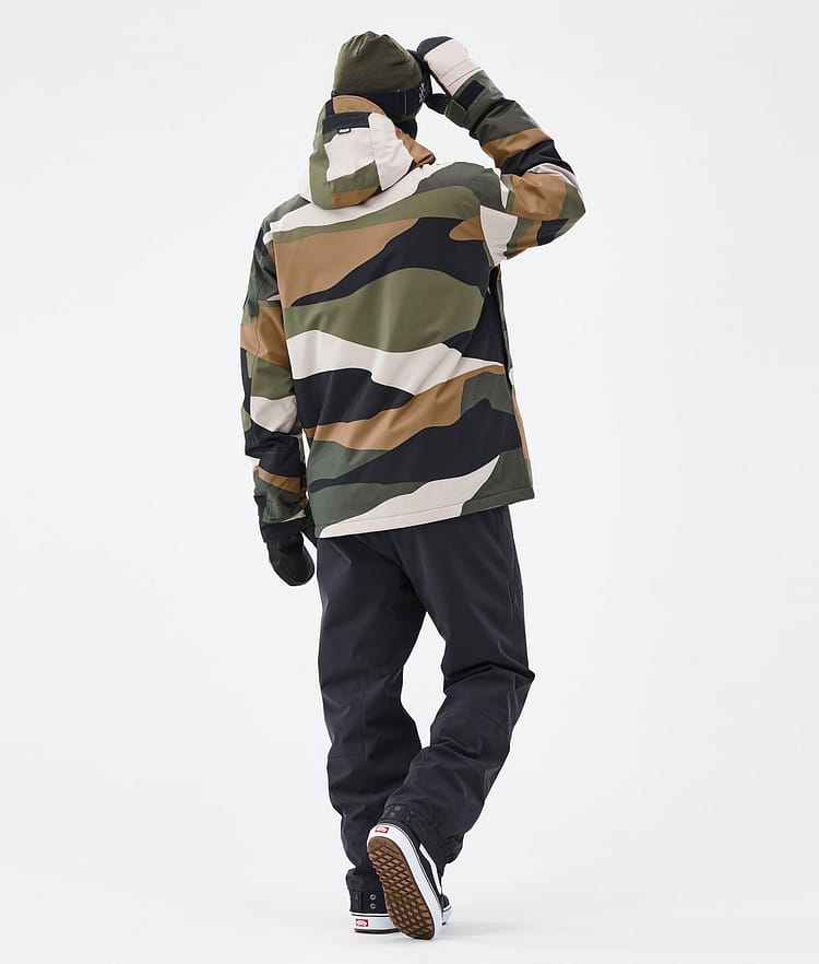 Dope Blizzard Full Zip Lumilautailutakki Miehet Shards Gold Green, Image 4 of 9