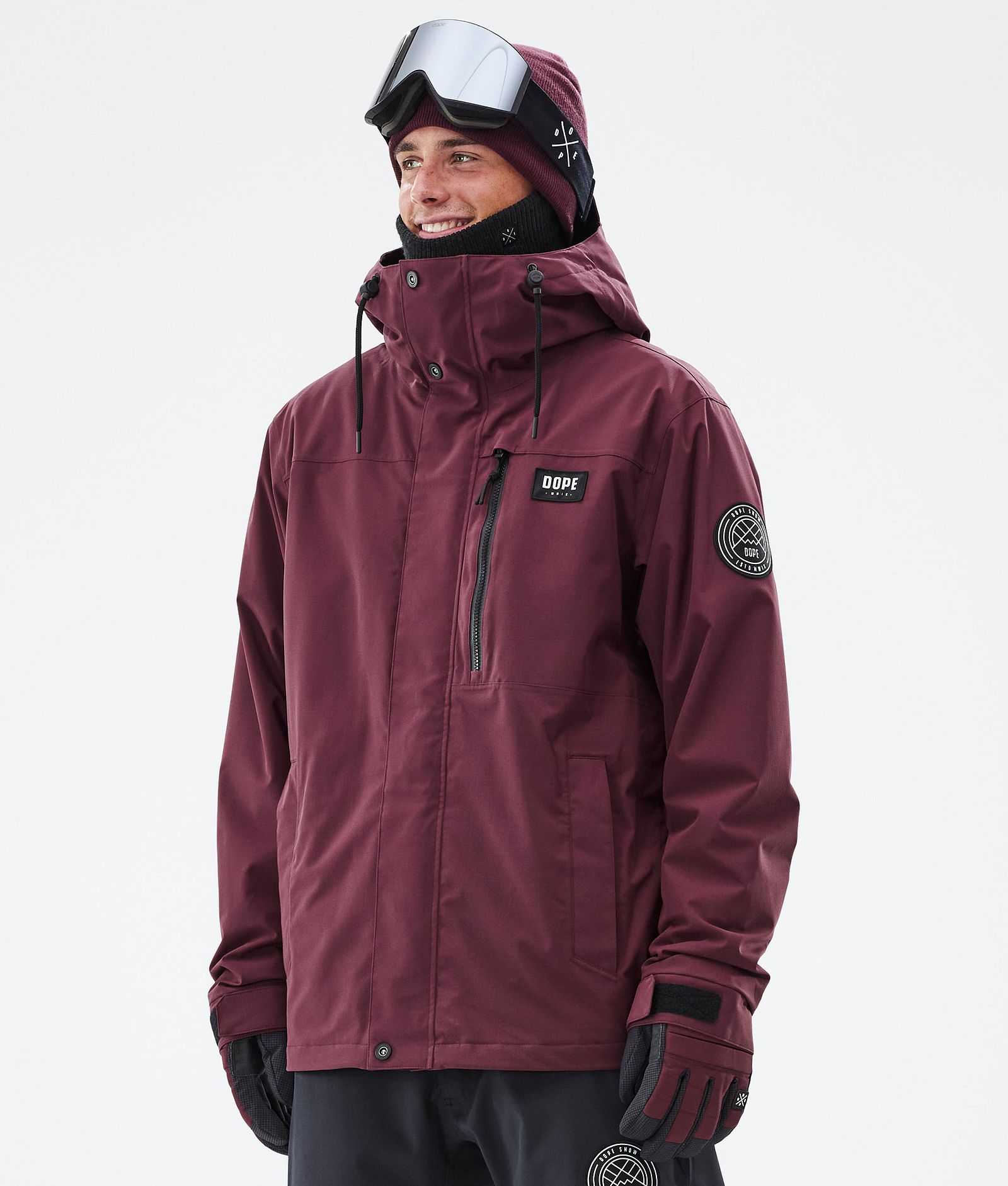 Dope Blizzard Full Zip Laskettelutakki Miehet Burgundy, Kuva 1 / 9