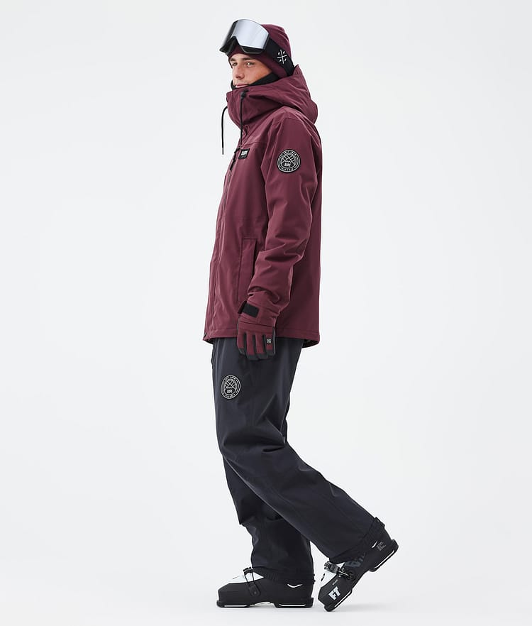 Dope Blizzard Full Zip Laskettelutakki Miehet Burgundy, Kuva 4 / 9