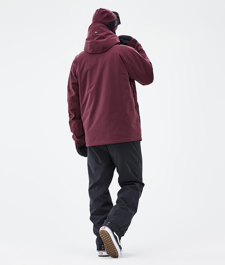 Dope Blizzard Full Zip Lumilautailutakki Miehet Burgundy