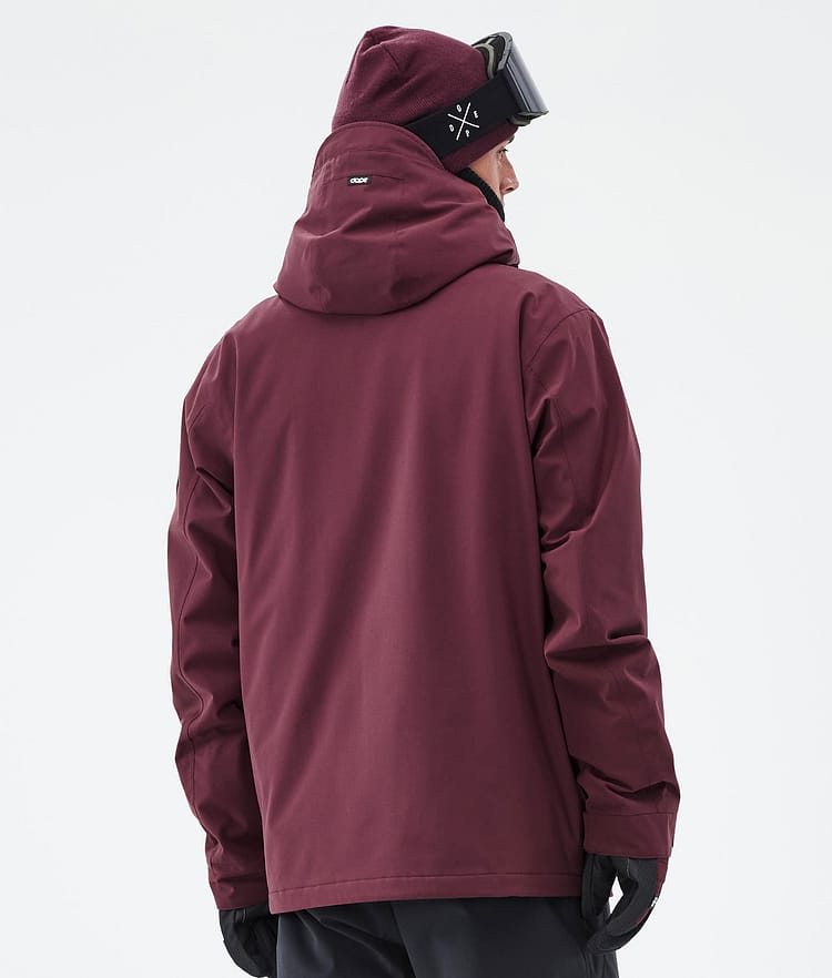 Dope Blizzard Full Zip Laskettelutakki Miehet Burgundy, Kuva 7 / 9