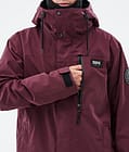 Dope Blizzard Full Zip Laskettelutakki Miehet Burgundy, Kuva 8 / 9