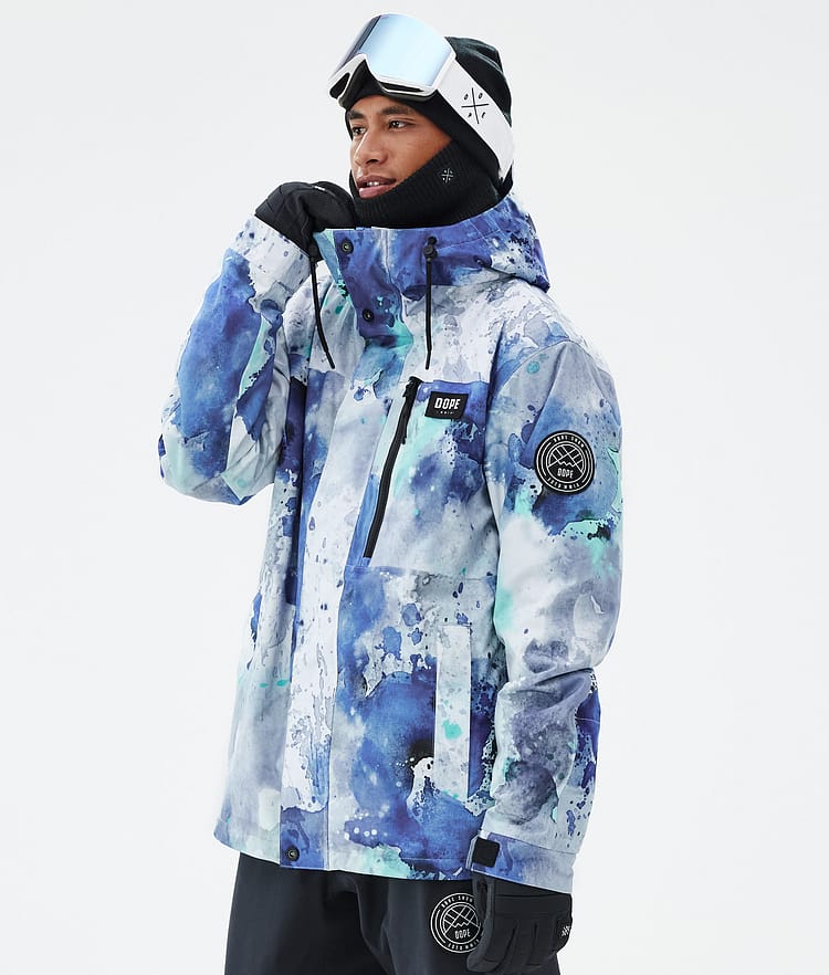 Dope Blizzard Full Zip Lumilautailutakki Miehet Spray Blue Green, Kuva 1 / 9