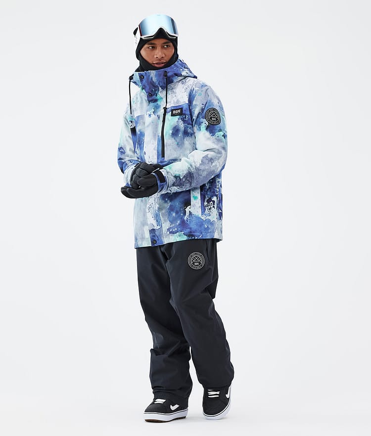 Dope Blizzard Full Zip Lumilautailutakki Miehet Spray Blue Green, Kuva 2 / 9