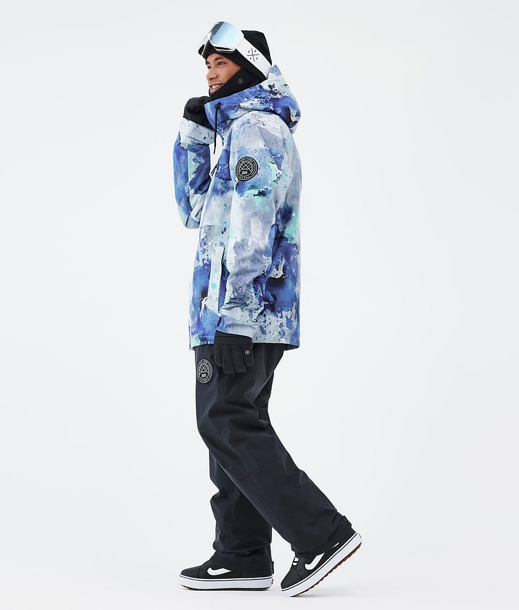 Dope Blizzard Full Zip Lumilautailutakki Miehet Spray Blue Green, Kuva 3 / 9