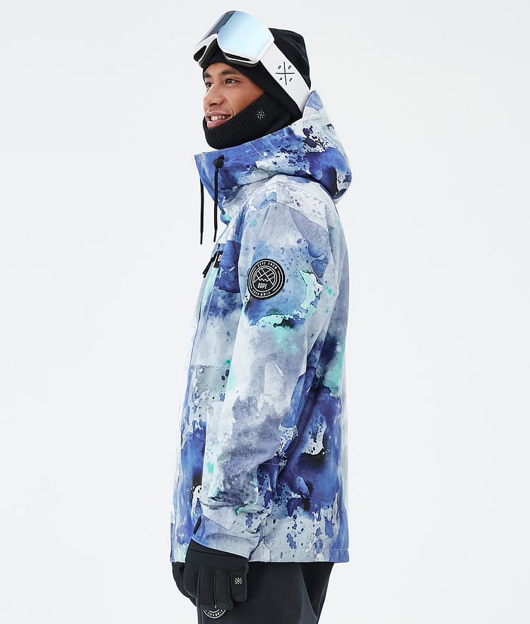 Dope Blizzard Full Zip Lumilautailutakki Miehet Spray Blue Green, Kuva 5 / 9