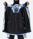 Dope Blizzard Full Zip Laskettelutakki Miehet Spray Blue Green, Kuva 9 / 9