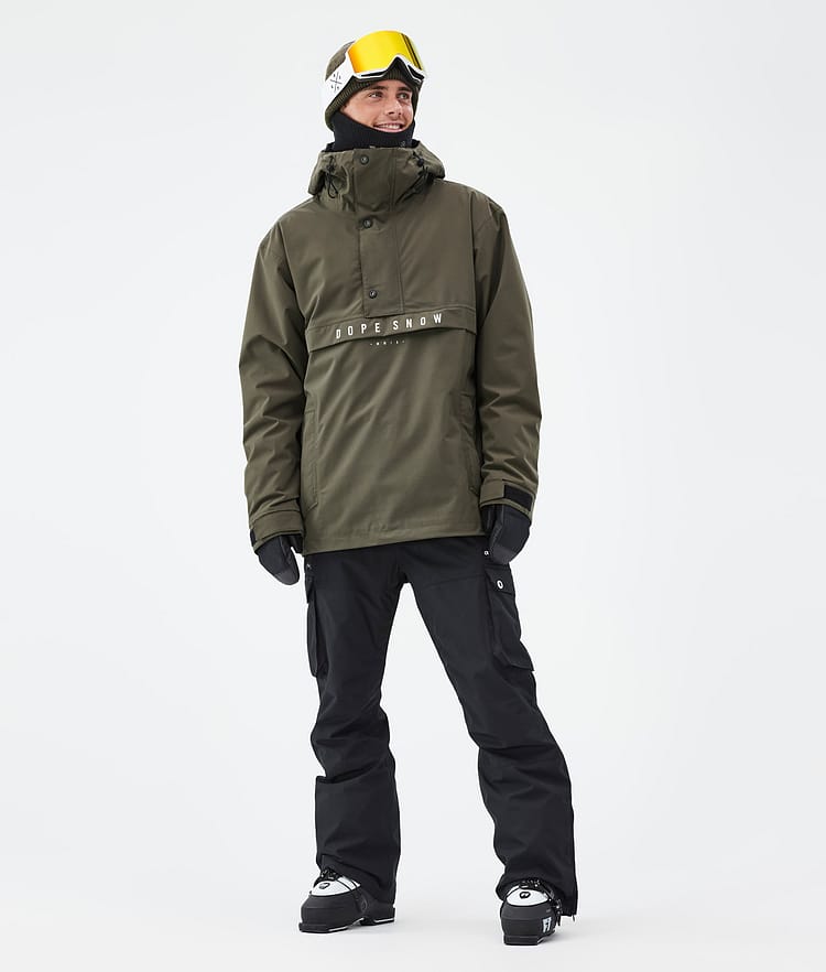 Dope Legacy Laskettelutakki Miehet Olive Green, Image 2 of 8