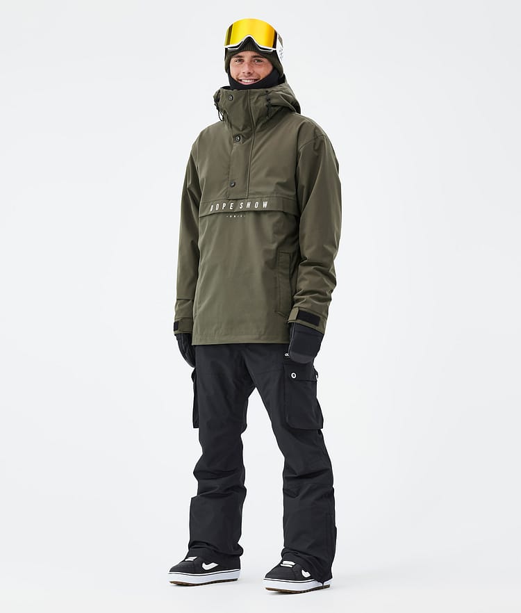 Dope Legacy Lumilautailutakki Miehet Olive Green, Kuva 2 / 8
