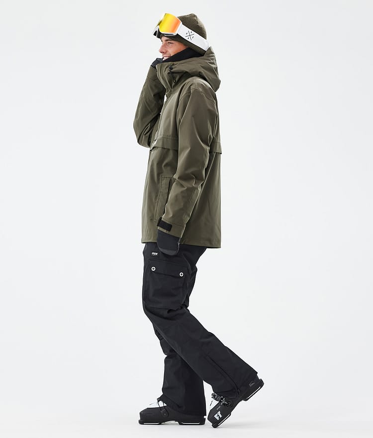 Dope Legacy Laskettelutakki Miehet Olive Green, Image 3 of 8