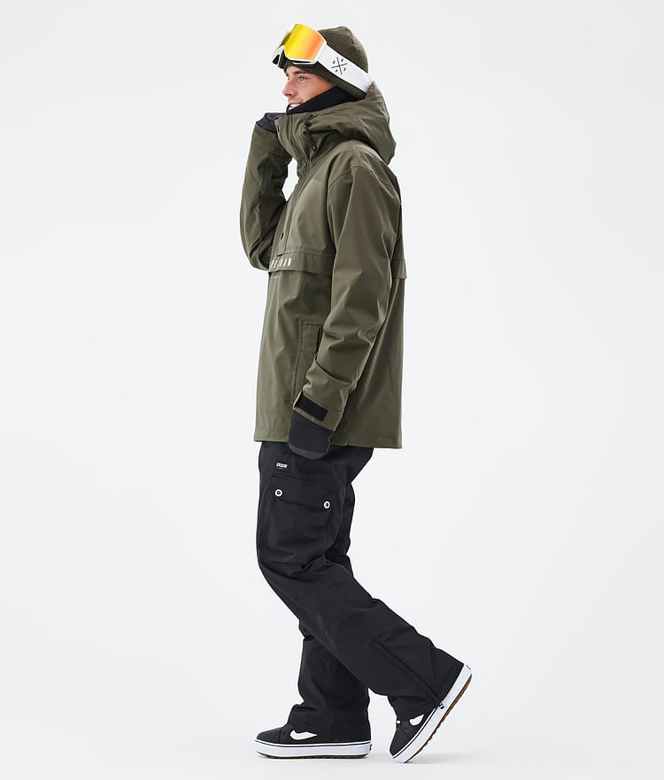 Dope Legacy Lumilautailutakki Miehet Olive Green, Kuva 3 / 8
