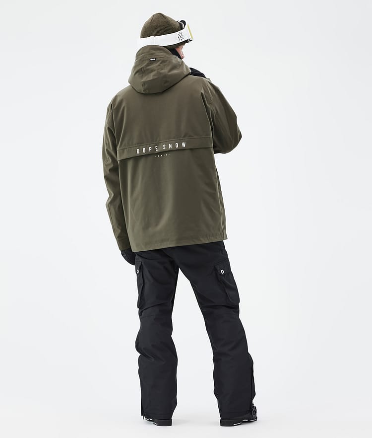 Dope Legacy Laskettelutakki Miehet Olive Green, Image 4 of 8