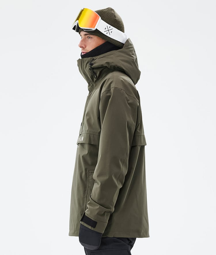 Dope Legacy Laskettelutakki Miehet Olive Green, Image 5 of 8