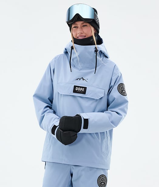 Dope Blizzard W Lumilautailutakki Naiset Light Blue