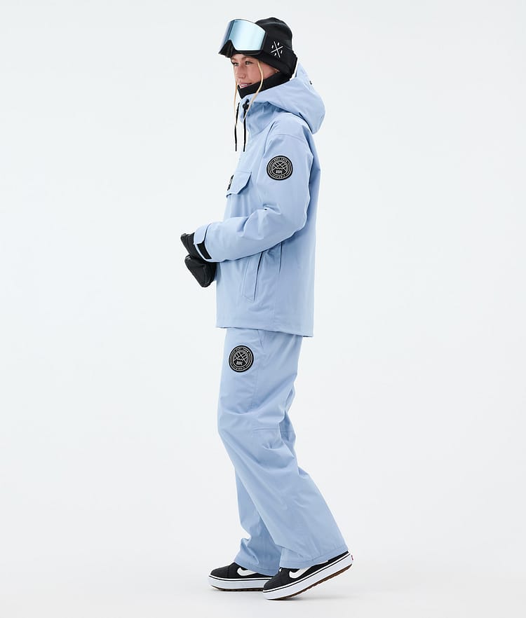 Dope Blizzard W Lumilautailutakki Naiset Light Blue, Kuva 3 / 8