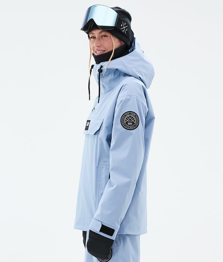 Dope Blizzard W Lumilautailutakki Naiset Light Blue, Kuva 5 / 8
