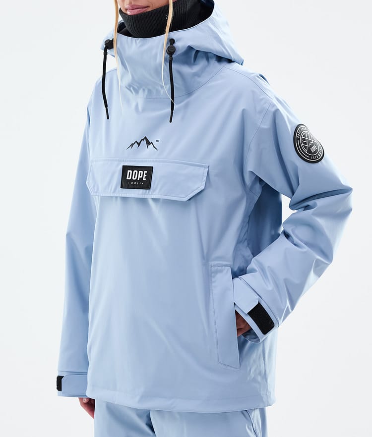 Dope Blizzard W Laskettelutakki Naiset Light Blue, Kuva 7 / 8