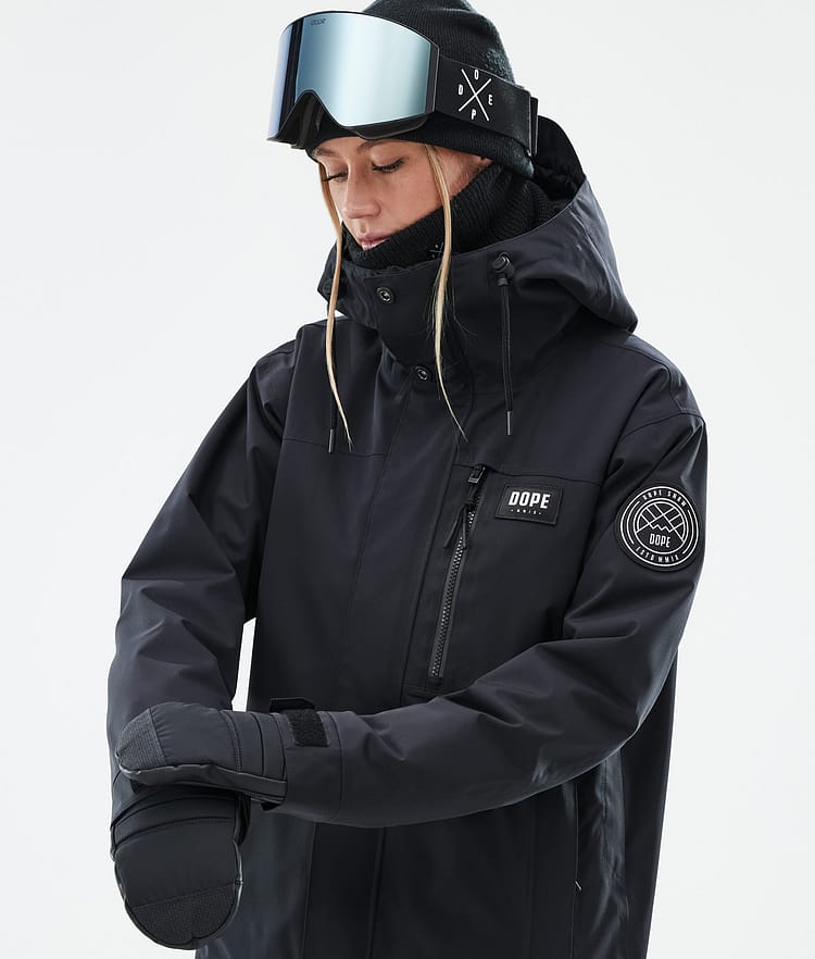 Dope Blizzard W Full Zip 24 Laskettelutakki Naiset Black, Kuva 2 / 10
