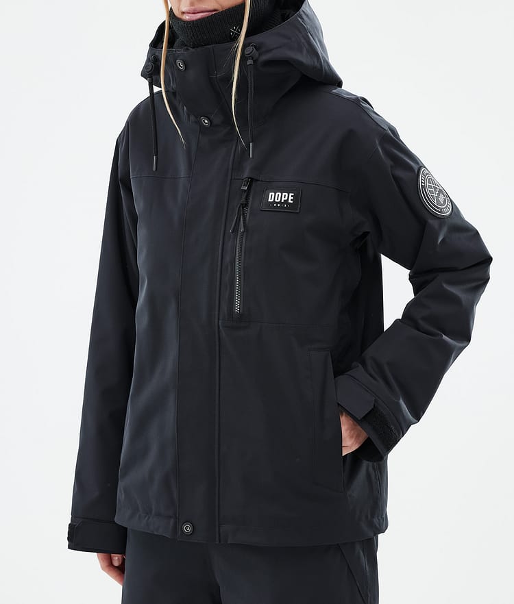 Dope Blizzard W Full Zip 24 Laskettelutakki Naiset Black, Kuva 8 / 10