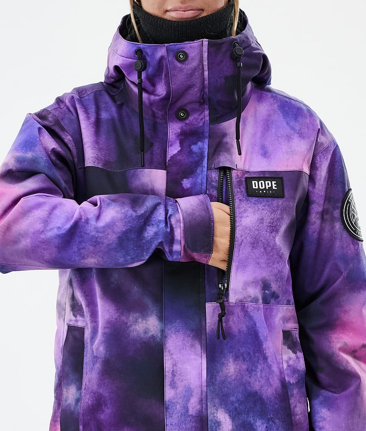 Dope Blizzard W Full Zip Laskettelutakki Naiset Dusk, Kuva 8 / 9