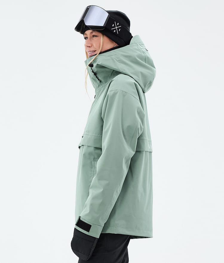 Dope Legacy W Lumilautailutakki Naiset Faded Green Renewed, Kuva 6 / 9