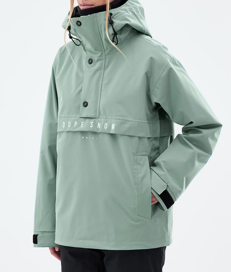 Dope Legacy W Lumilautailutakki Naiset Faded Green, Kuva 7 / 8