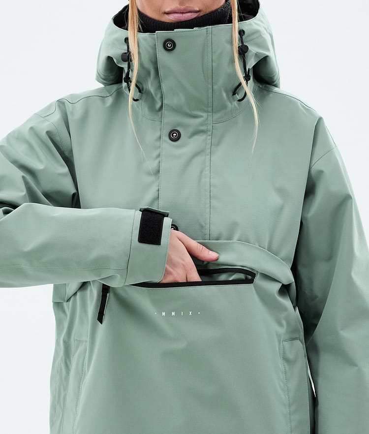 Dope Legacy W Lumilautailutakki Naiset Faded Green, Kuva 8 / 8